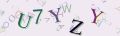 This is a captcha-picture. It is used to prevent mass-access by robots. (see: www.captcha.net)