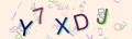This is a captcha-picture. It is used to prevent mass-access by robots. (see: www.captcha.net)