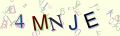 This is a captcha-picture. It is used to prevent mass-access by robots. (see: www.captcha.net)