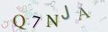 This is a captcha-picture. It is used to prevent mass-access by robots. (see: www.captcha.net)