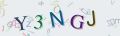 This is a captcha-picture. It is used to prevent mass-access by robots. (see: www.captcha.net)