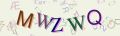 This is a captcha-picture. It is used to prevent mass-access by robots. (see: www.captcha.net)