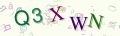This is a captcha-picture. It is used to prevent mass-access by robots. (see: www.captcha.net)
