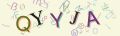 This is a captcha-picture. It is used to prevent mass-access by robots. (see: www.captcha.net)