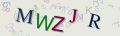 This is a captcha-picture. It is used to prevent mass-access by robots. (see: www.captcha.net)