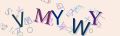 This is a captcha-picture. It is used to prevent mass-access by robots. (see: www.captcha.net)