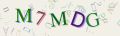 This is a captcha-picture. It is used to prevent mass-access by robots. (see: www.captcha.net)