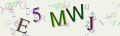 This is a captcha-picture. It is used to prevent mass-access by robots. (see: www.captcha.net)