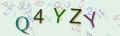 This is a captcha-picture. It is used to prevent mass-access by robots. (see: www.captcha.net)