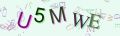 This is a captcha-picture. It is used to prevent mass-access by robots. (see: www.captcha.net)