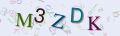 This is a captcha-picture. It is used to prevent mass-access by robots. (see: www.captcha.net)